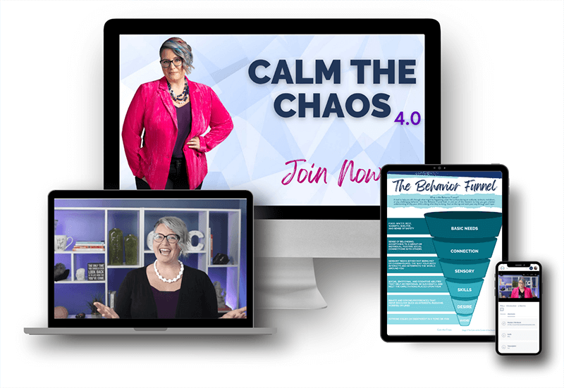 Calm The Chaos Sales Page - no text