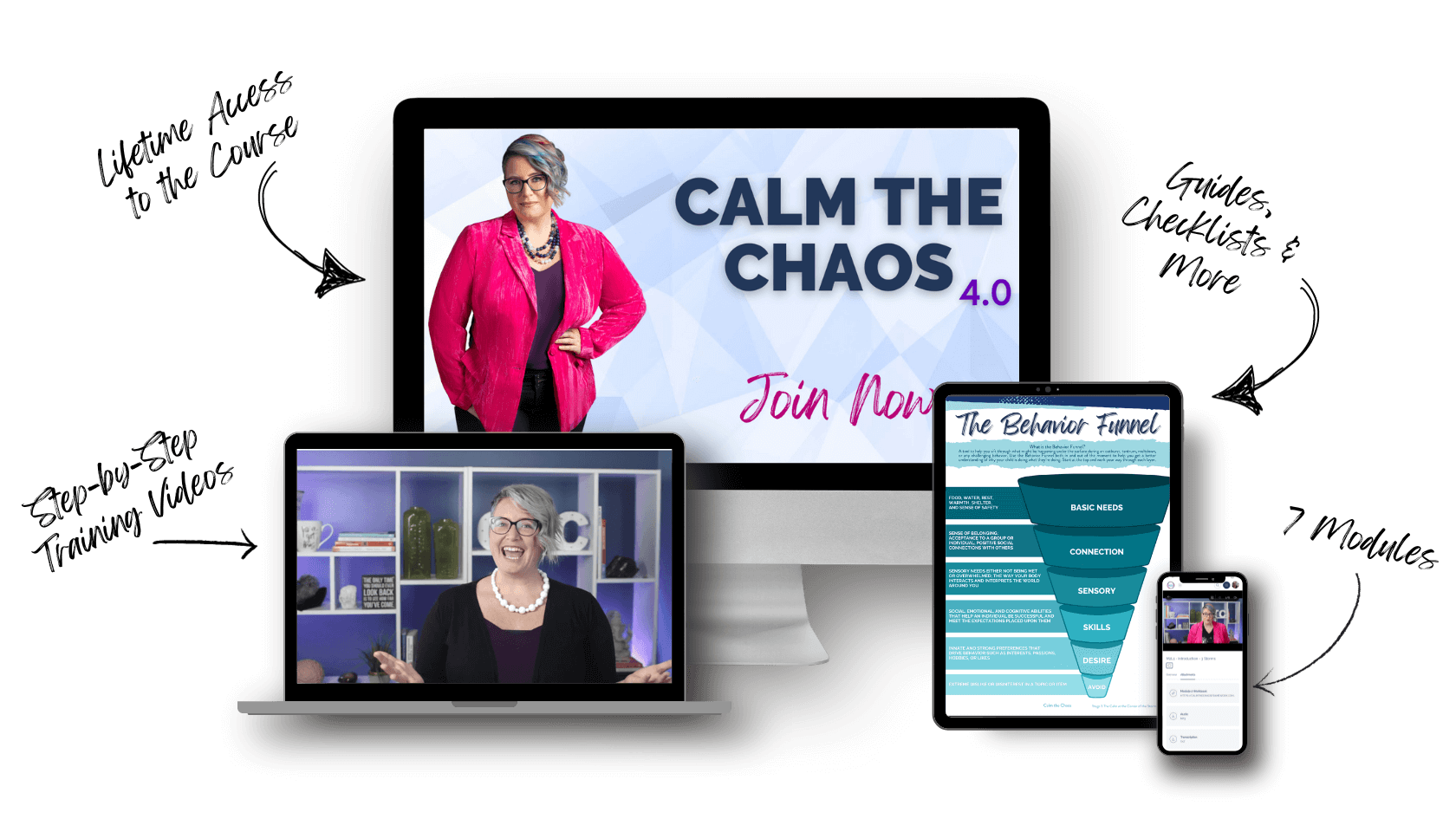 Calm The Chaos Sales Page